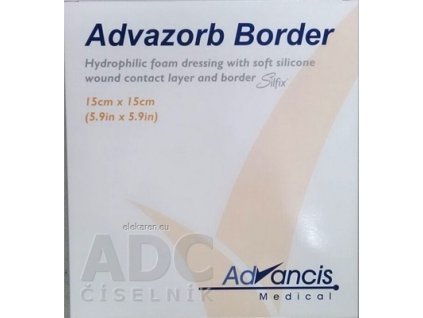 ADVAZORB BORD KR.NA RANY15X15CM 10K