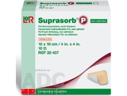 SUPRASORB P PU KRYTIE NA RANY - 1x10 ks