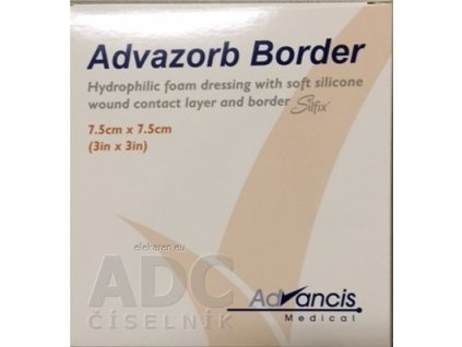ADVAZORB BORD NA RANY 7,5X7,5CM 10K