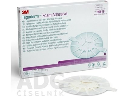 3M TEGADERM Foam Adhesive (90619) - 1x5 ks