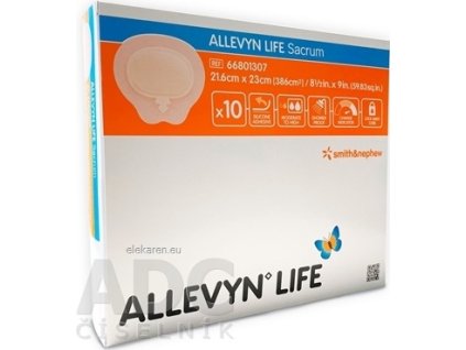 ALLEVYN LIFE Sacrum Krytie na krížovú oblasť - 1x10 ks