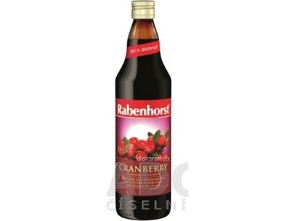Rabenhorst Brusnicová šťava - 1x750 ml