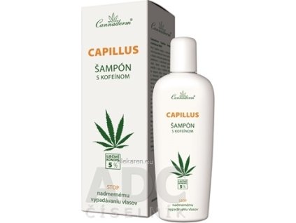 Cannaderm CAPILLUS šampón s kofeínom NEW - 1x150 ml