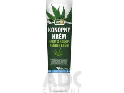 VIRDE KONOPNÝ KRÉM - rýchla úľava a uvoľnenie - 1x100 ml