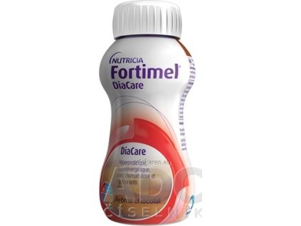 Fortimel DiaCare - s čokoládovou príchuťou 24x200 ml (4800 ml)