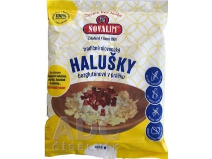 NOVALIM Halušky bezgluténové v prášku - 1x300 g
