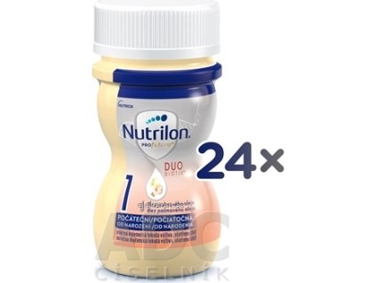 Nutrilon 1 Profutura DUOBIOTIK RTF - počiatočná dojčenská výživa (od narodenia), tekutá (inov.2023) 24x70 ml (1680 ml)