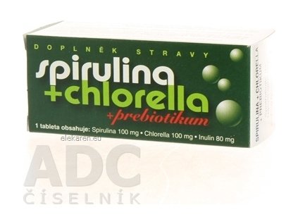 NATURVITA SPIRULINA + CHLORELLA + inulín - 1x90 ks