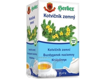 HERBEX KOTVIČNÍK zemný - záparové vrecká 20x2 g (40 g)