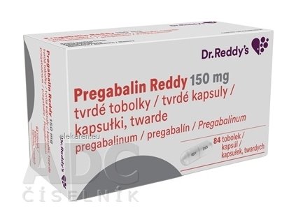 Pregabalin Reddy 150 mg - 1x84 ks