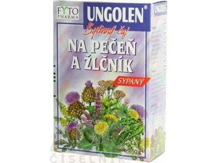 FYTO UNGOLEN Bylinný čaj NA PEČEŇ A ŽLČNÍK SYPANÝ - 1x50 g