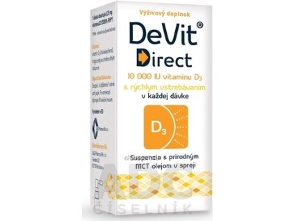 DeVit Direct 10 000 IU - 1x6 ml