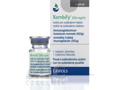 XEMBIFY 200MG/ML SOL ICU 1X5ML/1G