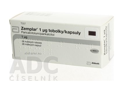 Zemplar 1 mikrogram mäkké kapsuly - 1x28 ks