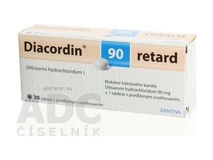Diacordin 90 retard - 1x30 ks