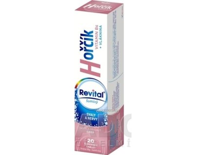 Revital Magnézium + B6 šumivý - 1x20 ks