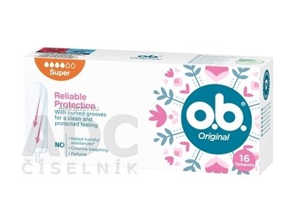 O.B.ORIGINAL SUPER TAMPONY(IN18)16K