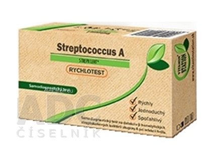 VITAMIN STATION Rýchlotest Streptococcus A - 1x1 set