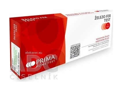 PRIMA Home test ŽELEZO FER TEST - 1x1 ks