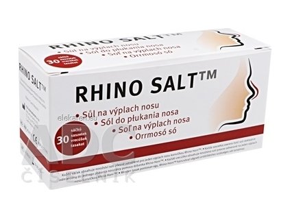 RHINO SALT soľ na výplach nosa - 1x30 ks