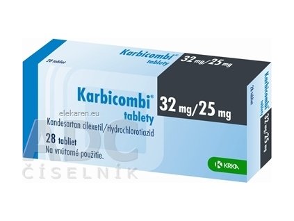 Karbicombi 32 mg/25 mg tablety - 1x28 ks
