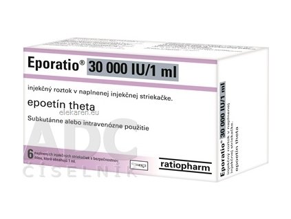 EPORATIO 30000IU/ML SOL INJ 6X1ML