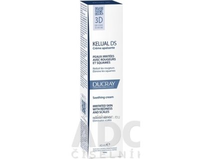 DUCRAY KELUAL DS Upokojujúci krém - 1x40 ml