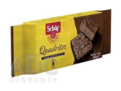 Schär QUADRITOS oblátky - 1x40 g