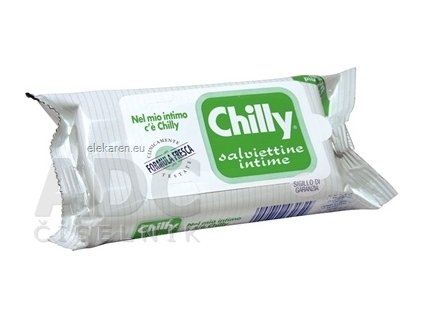 Chilly fresh INTIMATE WIPES - 1x12 ks