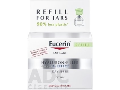 Eucerin HYALURON-FILLER+3xEFFECT Denný krém REFILL - 1x50 ml