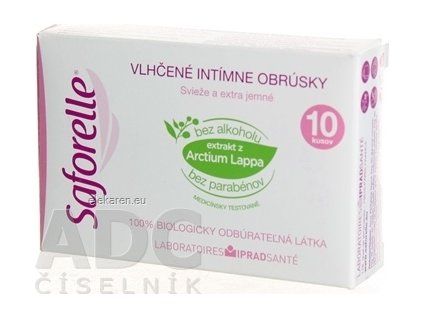 SAFORELLE INTIMA VRECKOVKY - 1x10 ks
