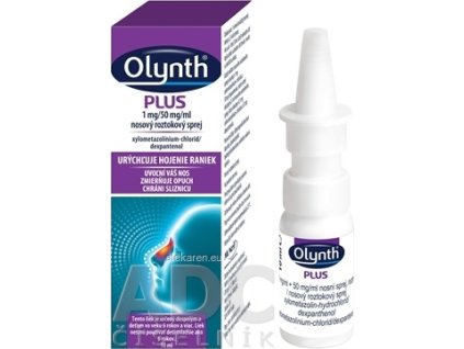 OLYNTH PLUS 1 mg/50 mg/ml nosový roztokový sprej - 1x10 ml