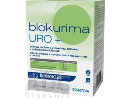 Blokurima URO+ 2g D-manózy - 1x30 ks