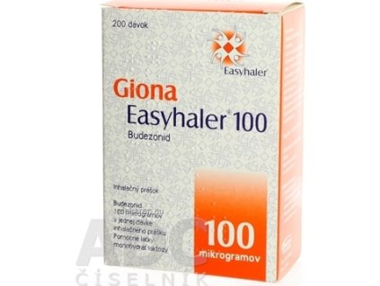 Giona Easyhaler 100 - plv inh (inhal.plast.) 1x200 dávok