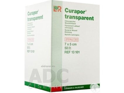 CURAPOR KRYTIE NA RANY TRANSPARENT 7x5 cm - 1x50 ks