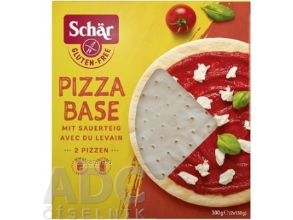 Schär PIZZA BASE - bezgluténové 2x150 g (300 g)