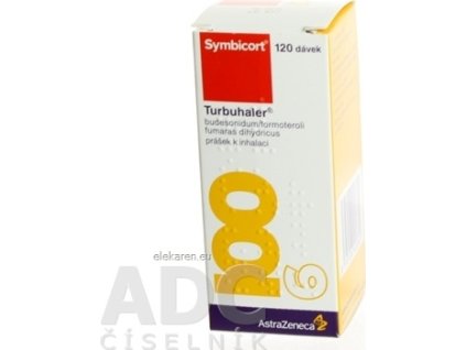 Symbicort Turbuhaler mite 100/6 mikrogramov - plv inh 1x120 dávok