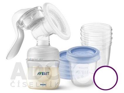 AVENT ODSÁVAČKA MLIEKA manuálna Akcia - 1x1 set