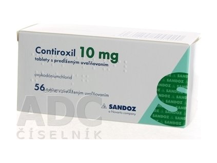 Contiroxil 10 mg tablety s predĺženým uvoľňovaním - 1x56 ks