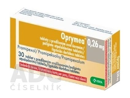 Oprymea 0,26 mg tablety s predĺženým uvoľňovaním - 1x30 ks