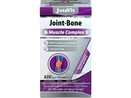 JutaVit Chrupavky, kosti a svaly 9 komplex - 1x120 ks