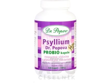 Dr. Popov PSYLLIUM PROBIO - 1x120 ks