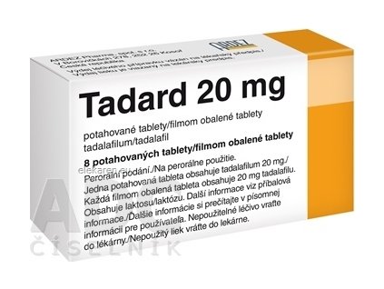 Tadard 20 mg - 1x8 ks