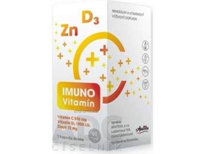 IMUNO Vitamín - Apateka - 1x60 ks