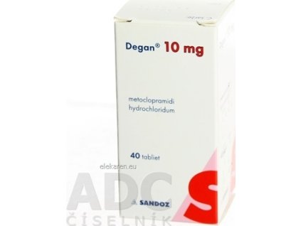 DEGAN 10 mg - 1x40 ks