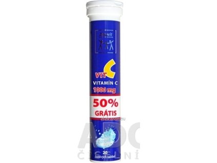 Zdrovit Vitamín C 1000 mg 50% grátis - 1x20 ks