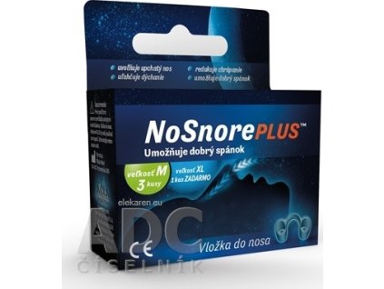 NOSNOREPLUS VL.DO NOSA M 3KS+XL 1KS