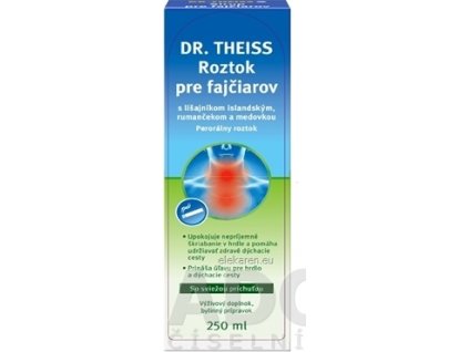 Dr.Theiss Roztok pre fajčiarov - 1x250 ml