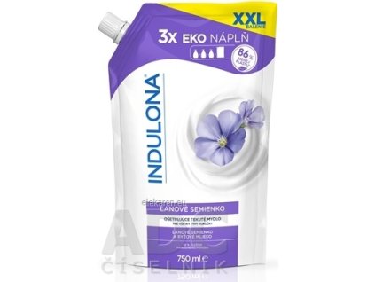 INDULONA Tekuté mydlo ĽANOVÉ SEMIENKO - 1x750 ml