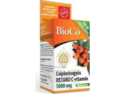 BioCo Vitamín C RETARD 1000 mg s plodom šípky - 1x100 ks